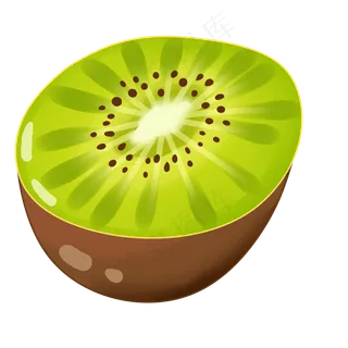 淡绿色毛猴桃健康