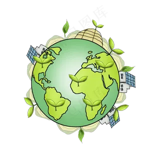 绿色地球日保护地球