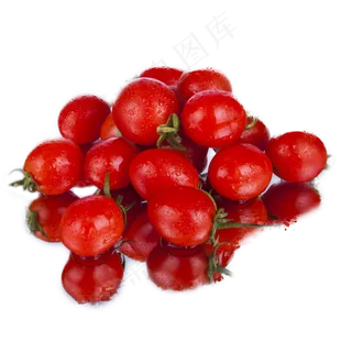 红色绿色蔬菜水果西红柿圣女果,免抠元素