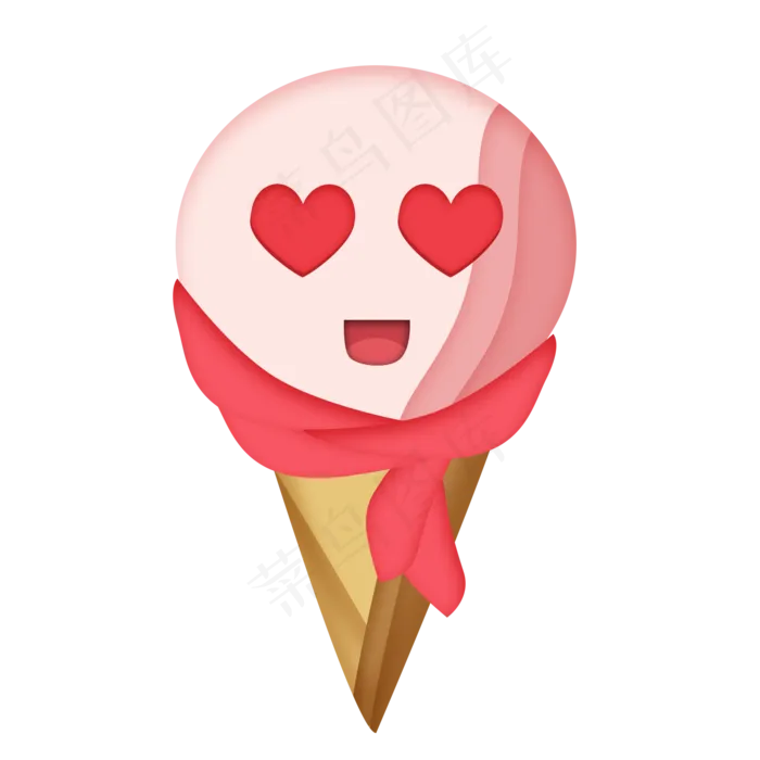 冰淇淋冷饮png素材(2000X2000(DPI:300))psd模版下载