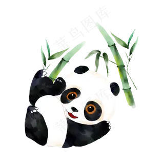 可爱动物熊猫