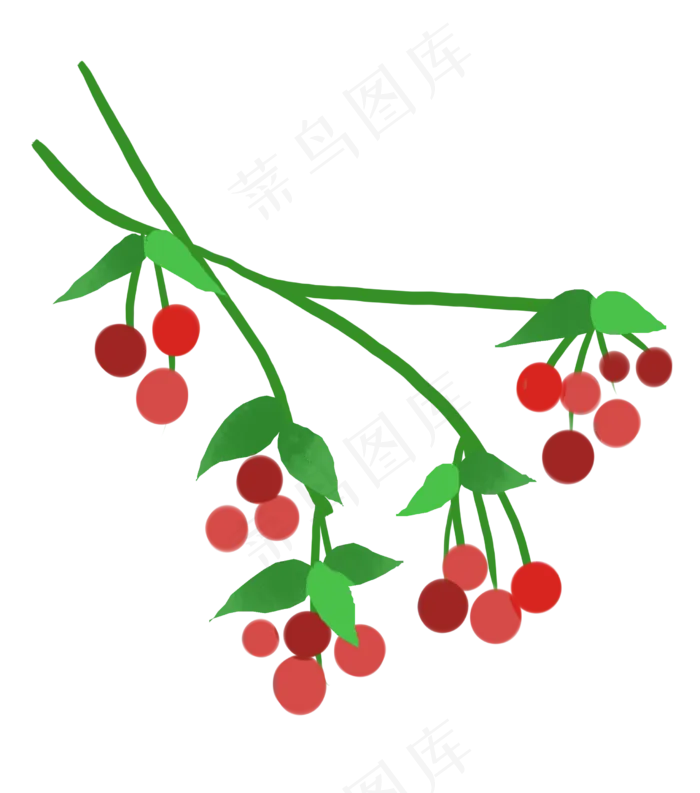 荔枝水果小满节气(2480X2811(DPI:300))psd模版下载