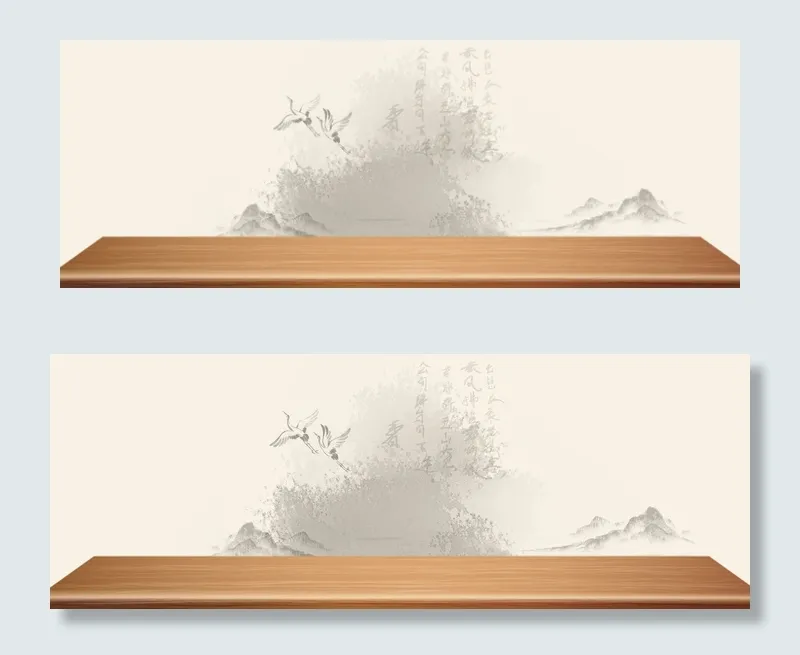 复古黄色中国风banner(1920*700px 	       )psd模版下载