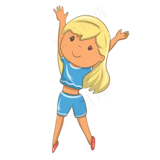 开心女孩儿童节