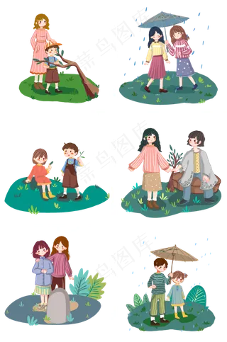 24节气春天节气套图