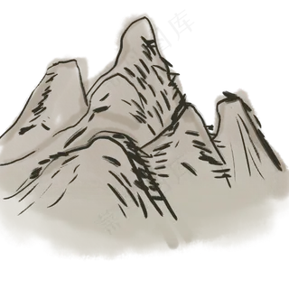 山水水墨国画国风