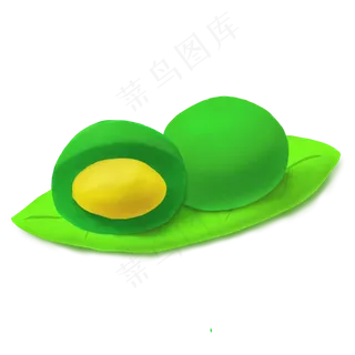 清明节食物青团PNG素材