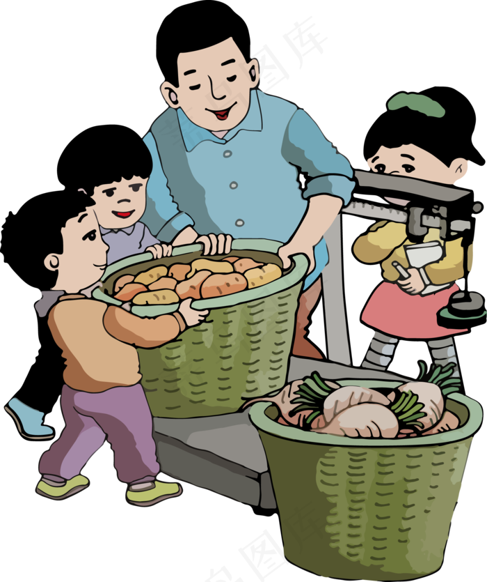 五一劳动节劳动节促销儿童学生劳