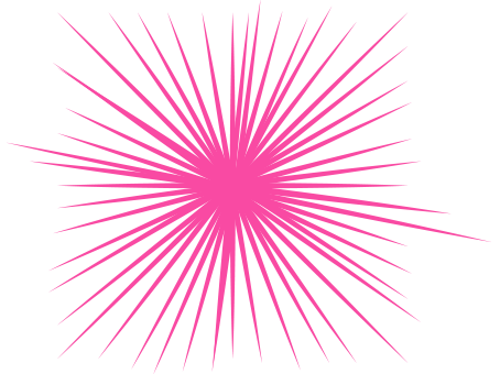 超绚放射圆形矢量图