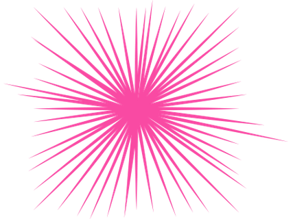 超绚放射圆形矢量图