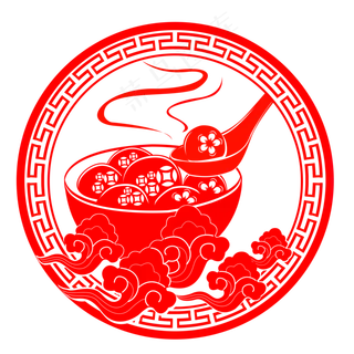 元宵节窗花贴剪纸,免抠元素 元宵节窗花贴剪纸,免抠元素