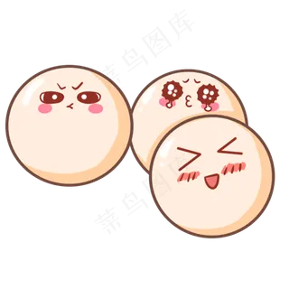 卡通喜庆元宵节快乐,免抠元素