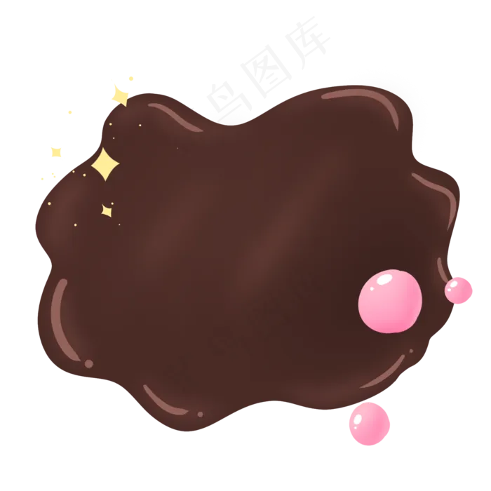 巧克力可爱六一儿童节边框