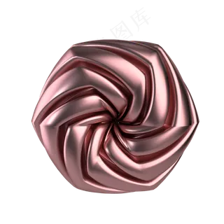 玫瑰金抽象几何 玫瑰金抽象几何