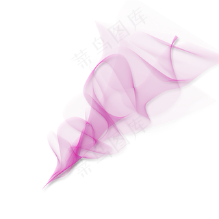 水彩环绕紫色泼墨