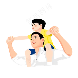 父亲节爸爸儿子