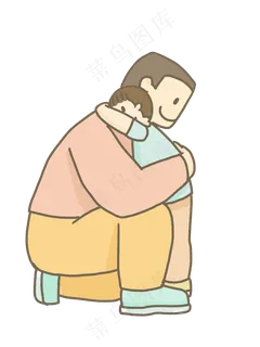 亲子相处父亲拥抱孩子 亲子相处父亲拥抱孩子