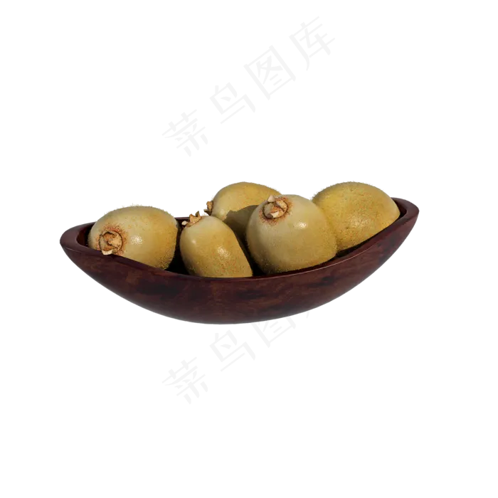 仿真猕猴桃png图(2000X2000(DPI:300))psd模版下载