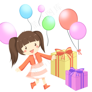 儿童节礼物气球