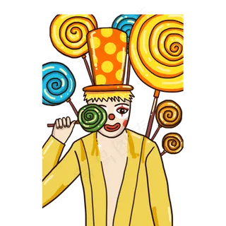 卡通愚人节小丑下载