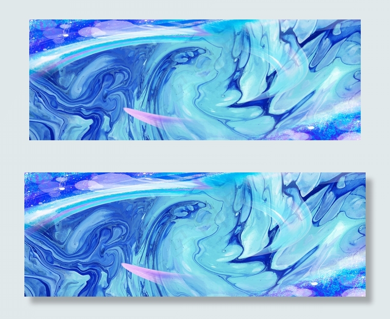 海洋纹理背景电商促销