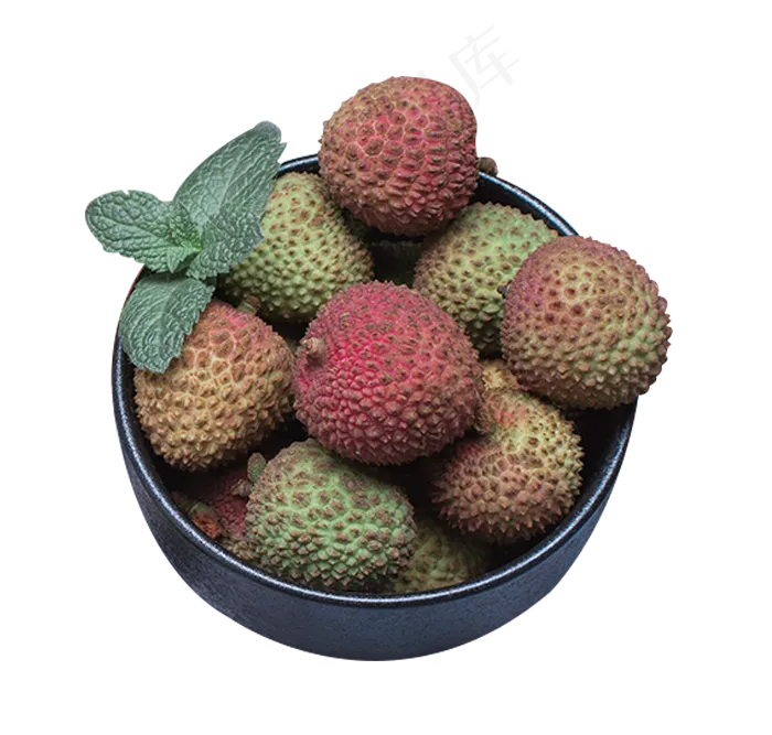 一盘子荔枝,免抠元素(700X667(DPI:300))psd模版下载