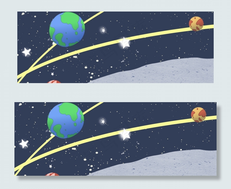 灰色科技星球宇宙背景