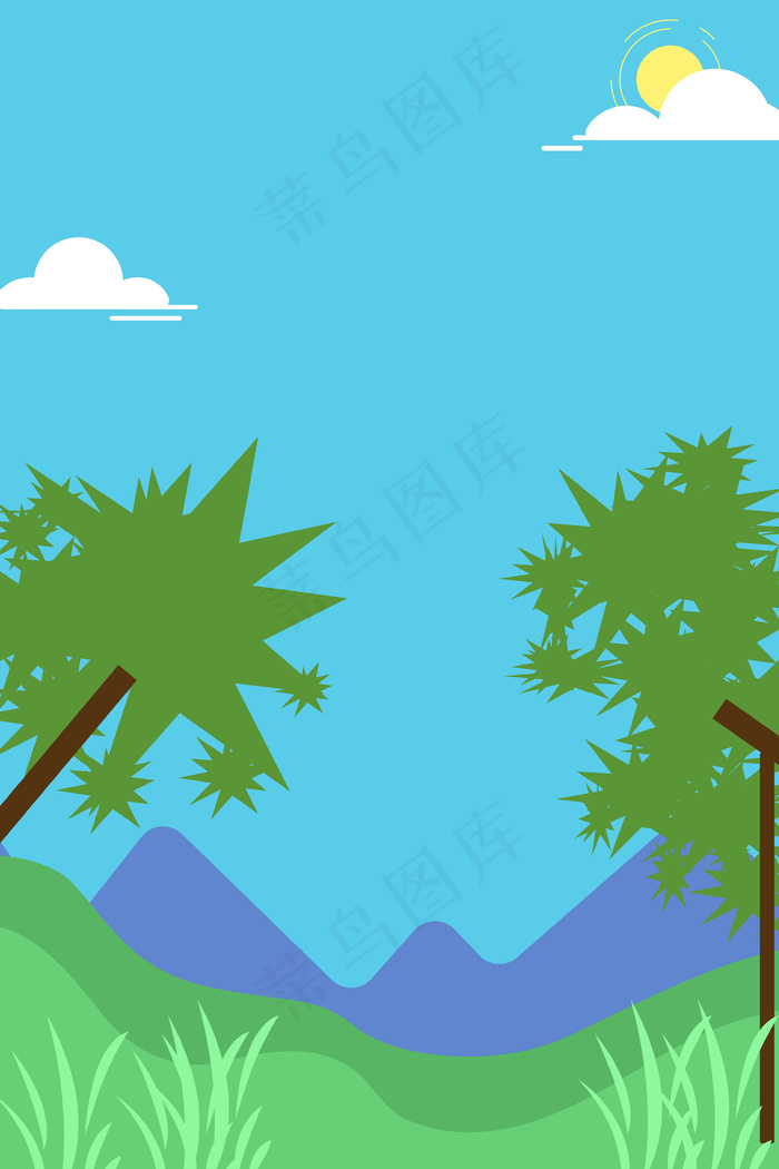 简约旅游通用背景素材