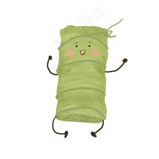 端午节可爱卡通粽子