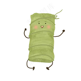 端午节可爱卡通粽子