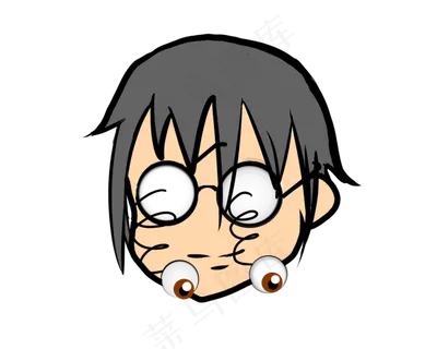 眼珠子掉出来的男孩