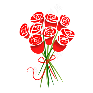 情人节玫瑰花束
