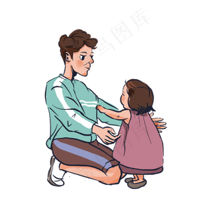 父亲节父女父亲