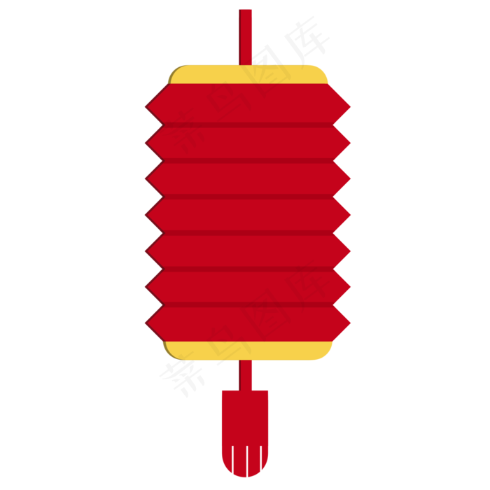 卡通手绘春节灯笼,免抠元素(2000X2000(DPI:300))psd模版下载