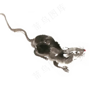 2020鼠年机灵的小老鼠,免抠元素