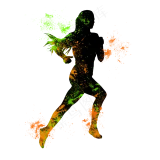 开学季田径社团招新剪影,免抠元素