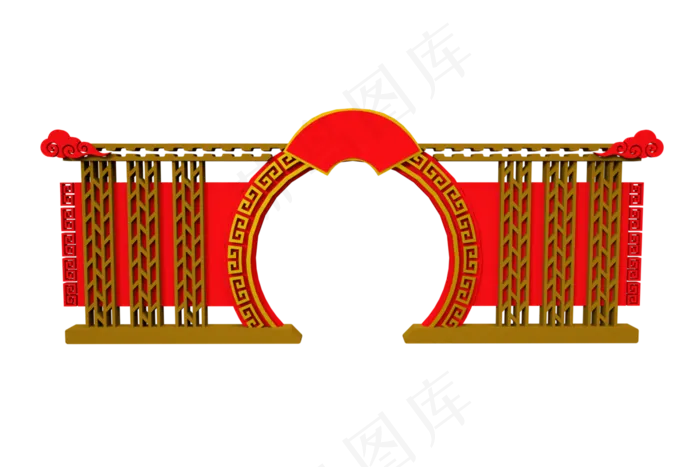 舞台拱门,免抠元素(3000X2000(DPI:300))psd模版下载