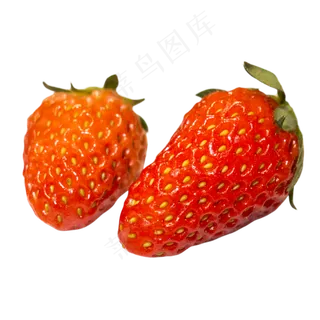 夏季水果红色草莓