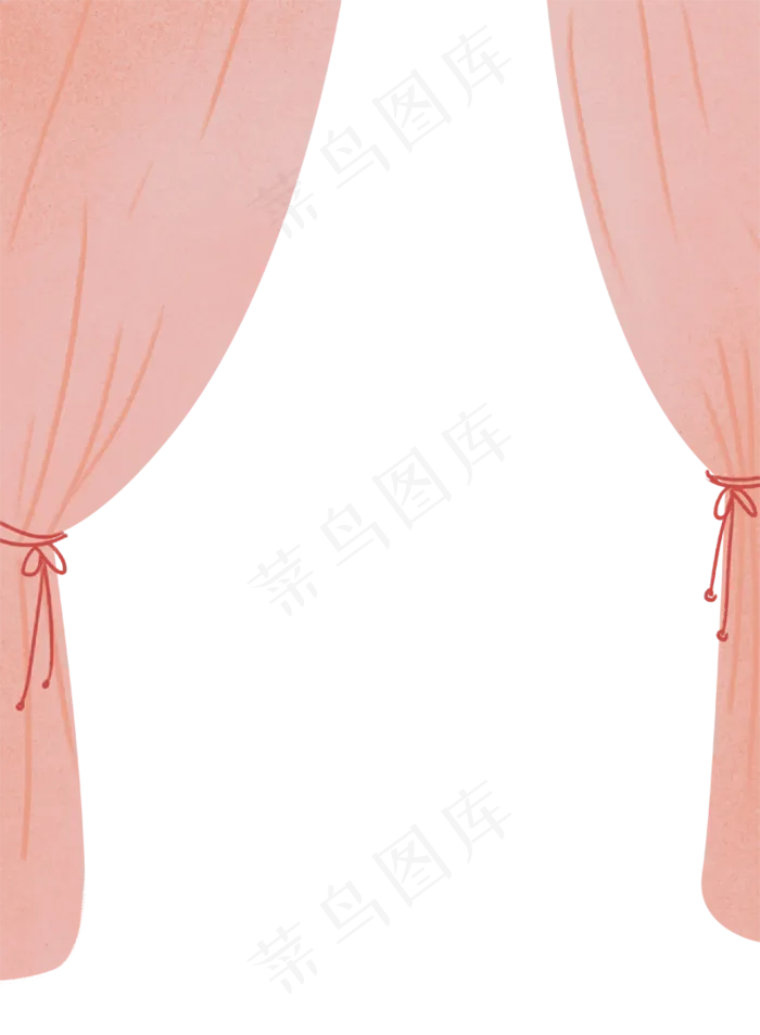 粉色窗帘(801*1092px 300 dpi )psd模版下载