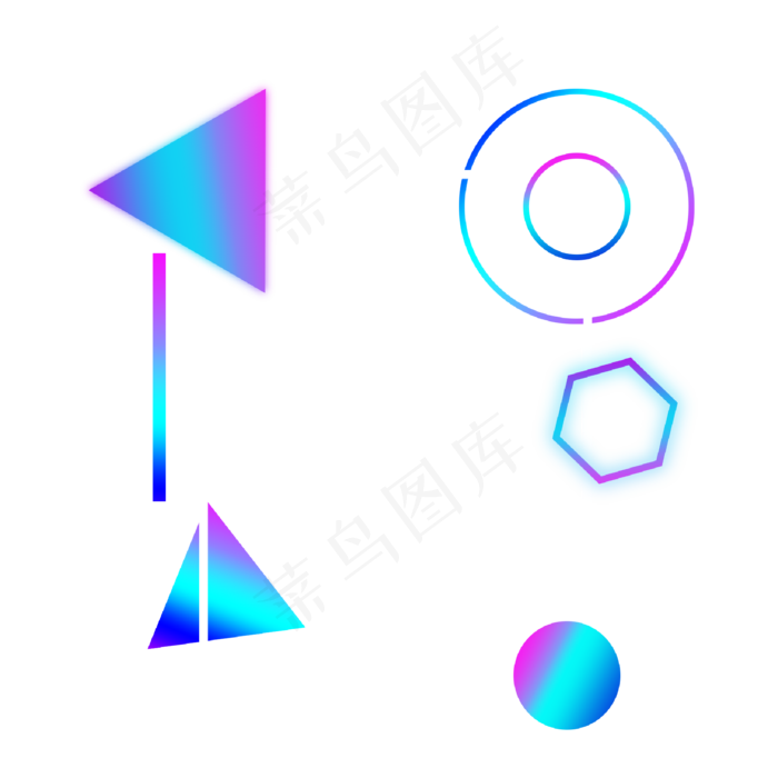 618电商渐变边框装饰