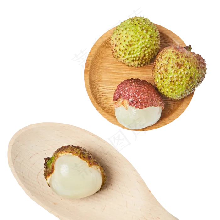 美味的荔枝水果免抠图(2000X2000(DPI:300))psd模版下载