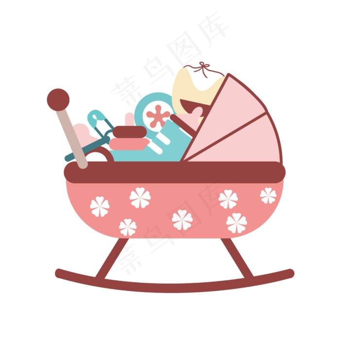 母婴用品婴儿车(2500X2500(DPI:300))psd模版下载