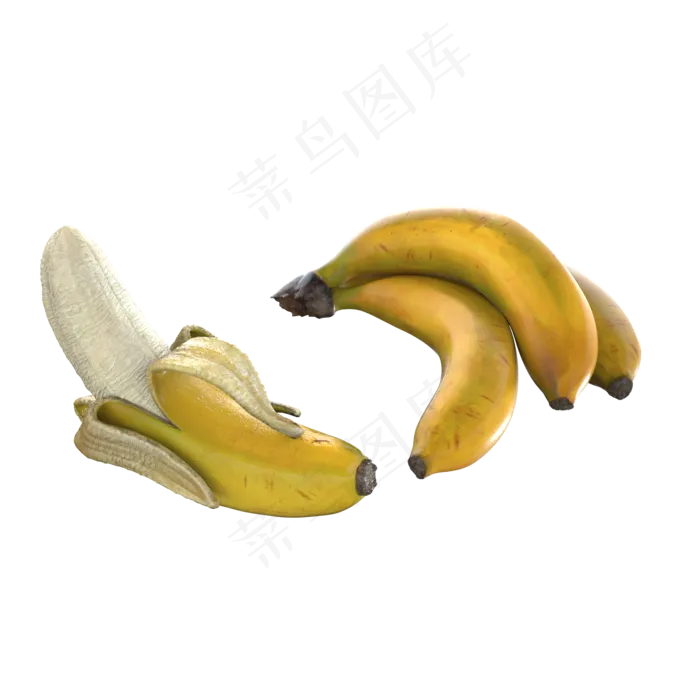 水果香蕉(2000*2000px 300 dpi )