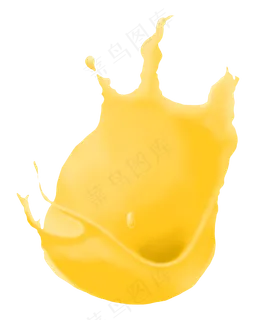 可口飞溅奶茶插图,免抠元素