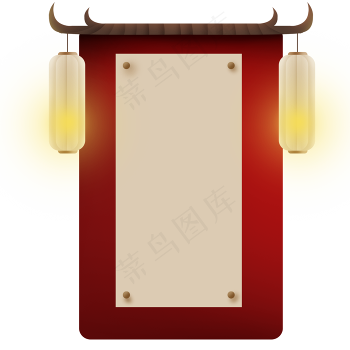 古代房屋榜单,免抠元素