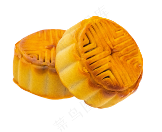 红枣泥味月饼美食,免抠元素