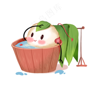 端午节粽子卡通免抠png
