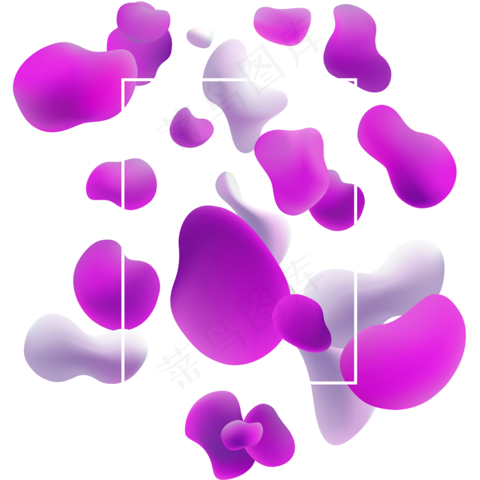 618彩色流体渐变618炫彩流