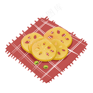 卡通24节气养生食物