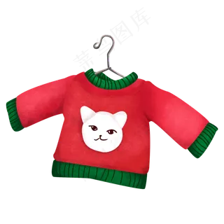 圣诞服装衣服毛衣礼物圣诞节圣诞,免抠元素